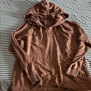 AERIE oversized Pullover Hoodie